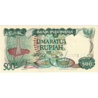 Indonésie, 500 Rupiah, SUP - Indonesia