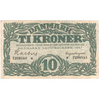 Danemark, 10 Kroner, TTB - Denmark