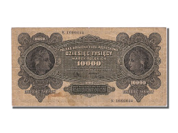 Billet, Pologne, 10,000 Marek, 1922, 1922-03-11, TTB - Pologne