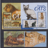 Grenada - 2013 - Cats - Yv 5543A/H + Bf 775B/C - Autres & Non Classés