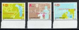 Luxembourg - YV 1611 à 1613 N** MNH Luxe - Unused Stamps