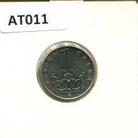 1 KORUNA 1993 TCH CZECH REPUBLIC Pièce #AT011.F.A - Tsjechië