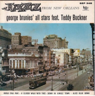 GEORGE BRUNIES'ALL STARS FEAT. TEDDY BUCKNER - SCANDINAVIA  EP - BUGLE CALL RAG + 3 - Jazz