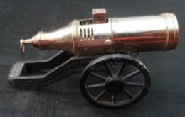 Briquet De Table à Essence, En Forme De Canon - Other & Unclassified