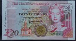 Guernsey.  20 Pounds 1996. UNC - Guernsey