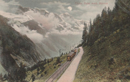 BE166  --  ELEKTR. BAHN NACH MURREN  --  ZUG - Mürren
