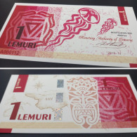 Hidden Civilizations LEMURIA 1 Lemuri Fantasy Banknote Private Test Banknote - Other & Unclassified