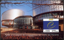 LUXEMBOURG - 120u 09/00 - Convention Des Droits De L'Homme (TS 23) - Luxembourg