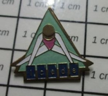 1210 Pin's Pins / Belle Qualité Et Rare / SPORTS / GYMNASTIQUE FEMININE CLUB LOEDE ? - Ginnastica