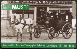 LUXEMBOURG - 120u 06/01 - Musée Des P Et T (TP24) - Luxembourg