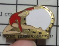SP05 PINS PIN'S / Beau Et Rare : SPORTS / GYMNASTIQUE FEMININE CLUB SMG LAMBERSART CERCEAU - Ginnastica