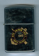 ZIPPO - U.S.S. SAIPAN  -  LHA-2 - Année 1989 - Réf, 90 - Zippo