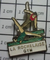 SP05 PINS PIN'S / Beau Et Rare : SPORTS / GYMNASTIQUE FEMININE ET MASCULINE CLUB LA ROCHELAISE GYM - Ginnastica