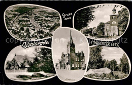 Walsrode Lueneburger Heide Altenburgplatz Kirche Heimatmuseum Rathaus - Walsrode