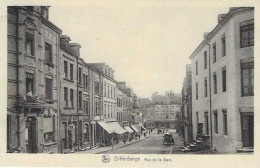 LUXEMBOURG - DIFFERDANGE - Rue De La Gare - Cpa Circulée - L'état Très Bon !! - Differdange