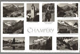 CPSM Suisse - Champéry - Carte Multivues - Champéry