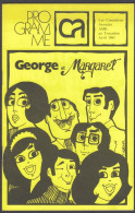 143PF/ LIEGE, TROCADÉRO, Les Comédiens Associés, 04/1983, *George Et Margaret* De Gérald Savory - Programas