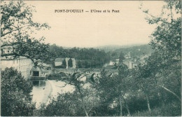 CPA PONT-d'OUILLY - L'Orne Et Le Pont (141494) - Pont D'Ouilly