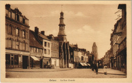 CPA ORBEC - La Rue Grande (140998) - Orbec