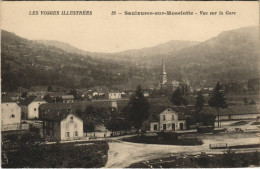 CPA SAULXURES-sur-MOSELOTTE Cue Sur La Gare (119915) - Saulxures Sur Moselotte