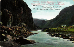 CPA Route Militaire De Georgie Pont Gvelesky RUSSIA CAUCASUS GEORGIA (309039) - Georgia