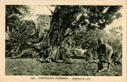 PC NEW HEBRIDES, PACIFIC, INDIGÉNES DE AOBA, Vintage Postcard (b19179) - Vanuatu