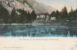 BE174  --  DER BLAUSEE AN DER ROUTE FRUTIGEN - KANDERSTEG  --  1906 - Frutigen