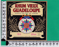 R703 RHUM SAINTE ROSE GUADELOUPE ROSE DES VENTS - Rhum