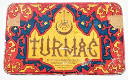 Ancienne Boite En Fer (vide) TURMAC Pour 25 Cigarettes. - Empty Tobacco Boxes