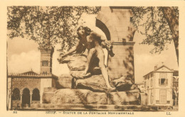 Algérie )   SETIF  -  Statue De La Fontaine Monumentale - Setif