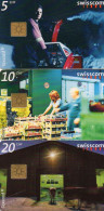 SWITZERLAND - CHIP CARD - SWISSCOM - SERIES 24 - 24 TAXCARDS FOR 24 MOMENTS IN TIME - Switzerland