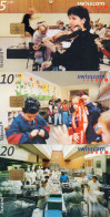 SWITZERLAND - CHIP CARD - SWISSCOM - SERIES 26 - 24 TAXCARDS FOR 24 MOMENTS IN TIME - Switzerland