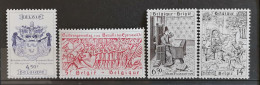 Série Historique III, Timbres N° 1856**/1859**, Neufs Sans Charnière, TB. - Neufs