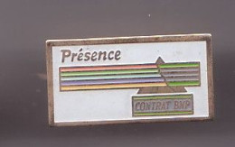 Pin's  BNP Présence Contrat Réf 867 - Banks