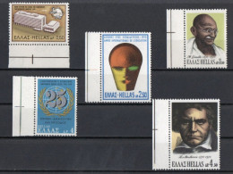 [R8143] Greece 7/10/1970 Anniversaries & Events MNH Set. - Neufs