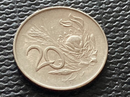 Münze Münzen Umlaufmünze Südafrika 20 Cent 1965 Suid-Afrika - Zuid-Afrika