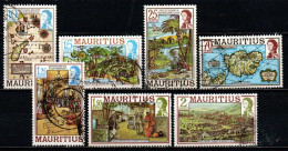 MAURITIUS - 1978 - STORIA DELLE ISOLE MAURITIUS - USATI - Maurice (1968-...)
