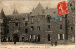 CPA GACÉ - La Mairie Et Le Vieux Chateau (356073) - Gace