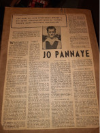 Oud Artikel Jo Pannaye (voetbal) - Altri & Non Classificati