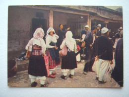 CARTOLINA ALBANIA - SCUTARI - MERCATO DEL PESCE VIAGGIATA ANNO 1941 BELLA - Albania