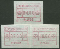 Luxemburg 1983 Automatenmarke Automat P 2502 Satz 1.2.1 B S1 Postfrisch - Vignettes D'affranchissement