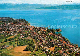 Langenargen Bodensee Mit Alpen Fliegeraufnahme - Langenargen