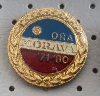 ORA Morava 1971-1980 Youth Labor Action, Yugoslavia Pin, Badge, Lapel - Administración