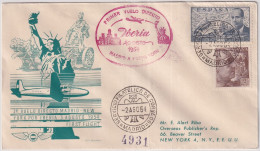 Spanien - Primer Vuelo Directo MADRID NEW YORK 3. Agosto 1954 / First Flight - Briefe U. Dokumente
