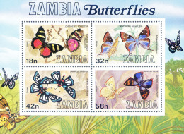 Fauna. Farfalle 1980. - Zambie (1965-...)