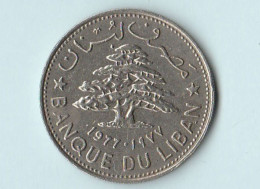 Liban - Pièce De 1 Livre - 1977 - Libanon