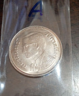 Thailand Coin 5 Baht 1979 Circulation King Rama9 Garuda Y111 (Defect) #A - Tailandia