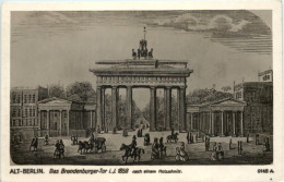 Berlin - Brandenburger Tor 1858 - Brandenburger Tor