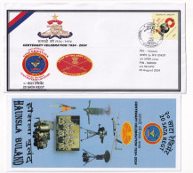 India 56 APO 2024  Army Special Cover, 20 Sata Regiment, Indian Artillery,  Drone, Truck,  Science Technology, - Briefe U. Dokumente