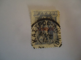 GREECE POSTMARKS ON PAPER   ΚΑΣΤΡΟΝ ΛΗΜΝΟΥ - Marcophilie - EMA (Empreintes Machines)